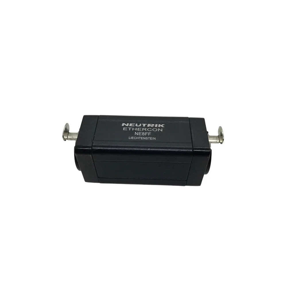 Neutrik NE8FF etherCON RJ45 Feedthrough Coupler Black Inline Adapter